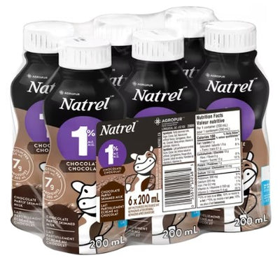 NATREL CHOCOLATE  MILK [6 X200M]