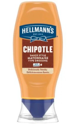 HELLMANNS CHIPOTLE MAYO [340 ML]