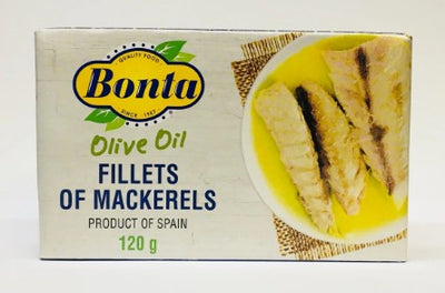 BONTA OLIVE OIL MACKERELS FILL [120 G]