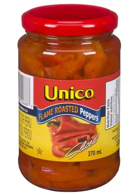 UNICO FLAME ROASTED PEPPERS [370 ml]