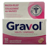 GRAVOL TABLETS 50mg [10 PK]