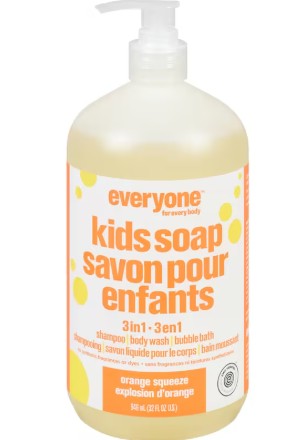 EVERYONE 3N1 KIDS ORANGE SOAP [946 ML]