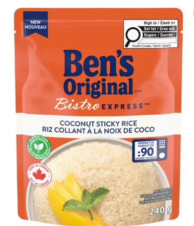 BENS BISTRO COCONUT STICKY RICE [240 G]