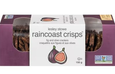 RAINCOAST CRISPS FIG OLIVE [150 G]