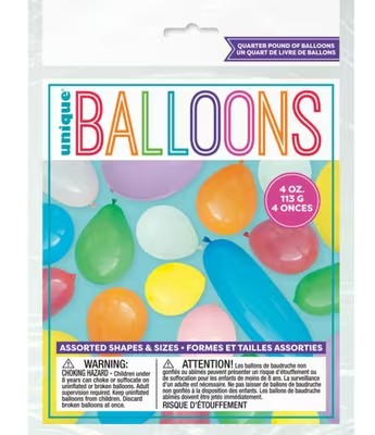 PARTY LATEX BALLOONS [113 g]