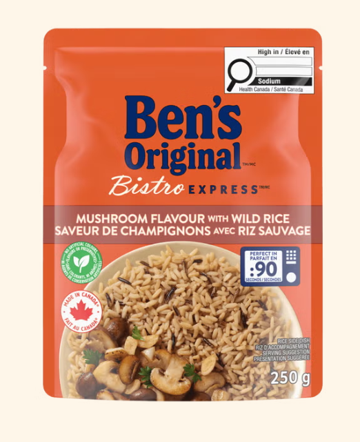 BENS BISTRO MUSHROOM & WILD RICE [250 G]