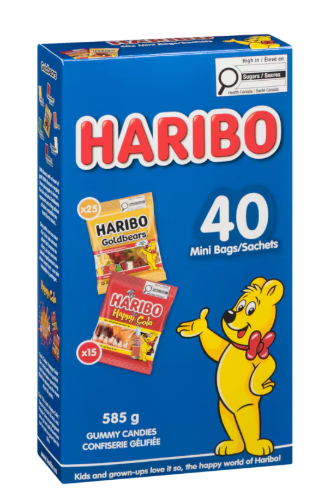 HARIBO MINI GUMMY BAGS [585 g]
