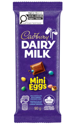 CADBURY MINI EGG CHOC BAR [90 G]