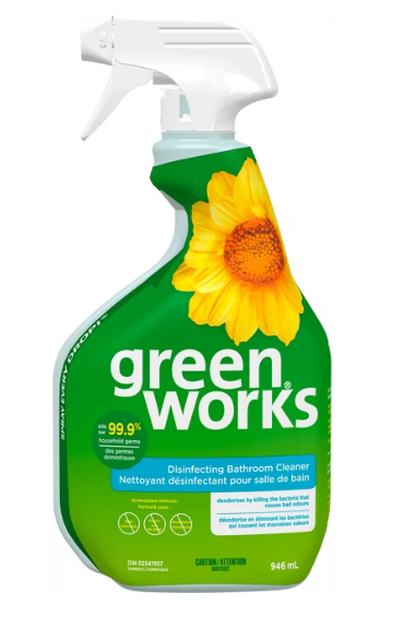 GREENWORKS BATHROOM CLEANER [946 ML]