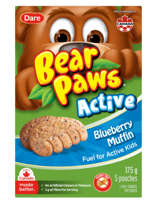 DARE BEAR PAWS ACTIVE BLUEBERRY MUFFIN [175 G]