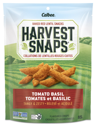 LENTIL SNAPS TOMATO BASIL [85 G]