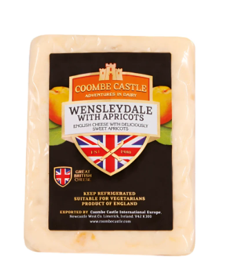 COOMBS CASTLE WENSLEYDALE APRICOT [200 G]