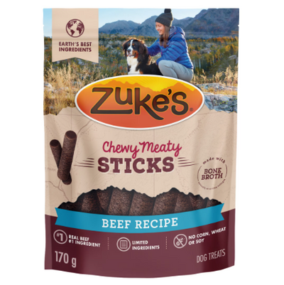 ZUKES CHEWY BEEF STICKS [170 g]