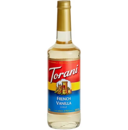 TORANI FRENCH VANILLA SYRUP [750 ml]