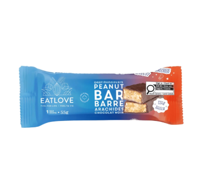 EATLOVE DARK CHOC PEANUT BAR [55 G]
