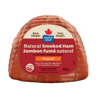 MAPLE LEAF NATURAL SMOKED HAM [600 g]
