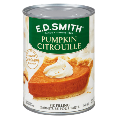 ED SMITH PUMPKIN PIE FILLER [540 ML]