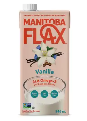 MANITOBA MILLING VANILLA FLAX BEV [946 ML]