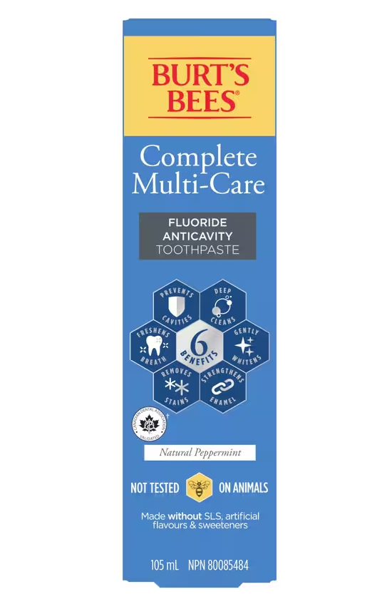 BURTS BEES TOOTHPASTE [105 ML]