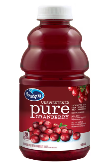 OCEANSPRAY PURE CRANBERRY JUIC [946 ML]