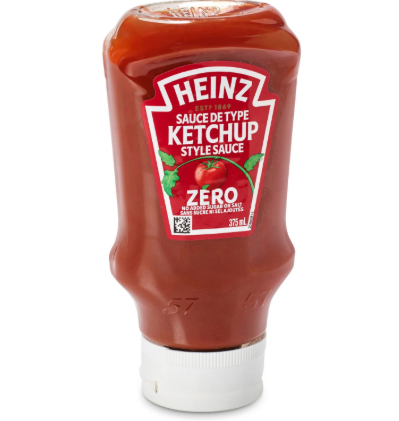 HEINZ TOMATO KETCHUP ZERO [375 ML]