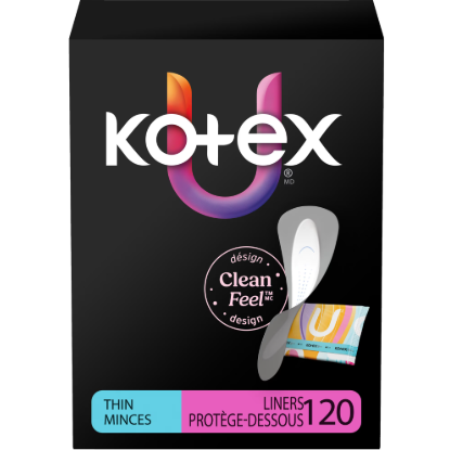 KOTEX THIN LINER REGULAR [120 pcs]