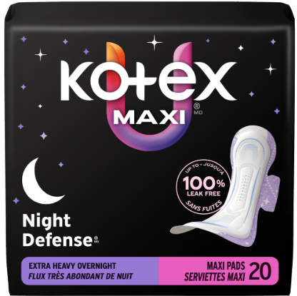 KOTEX MAXI PAD XHEAVY NIGHT [20 pcs]