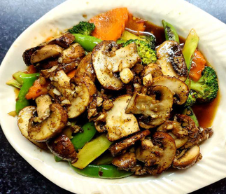 SOOKJAI THAI Garlic Mushrooms (vegan), 1 ea