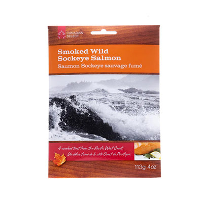 CANADIAN SELECT SMOKED SOCKEYE SALMON [113 g]