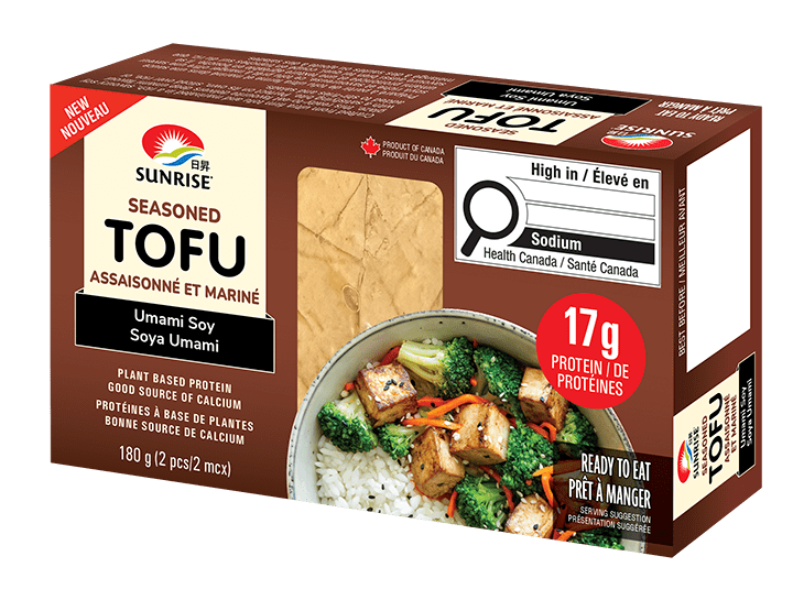 SUNRISE SEASOND TOFU UMAMI SOY [180 G]