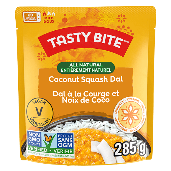 TASTY BITE ALL NATURAL COCONUT SQUASH DAL [285 G]