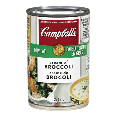 CAMPBELL'S SOUP Low Fat Cream Of Broccoli, 284 mL