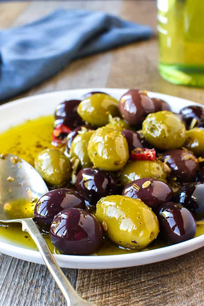 SICILIAN HOT OLIVES
