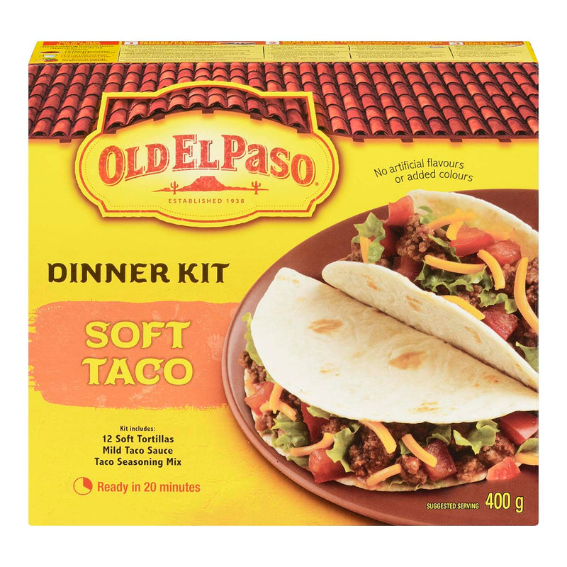 OLD EL PASO SOFT TACO KIT [400 G]