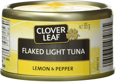 CLOVER LEAF LT TUNA LEMON PEP [85 G]