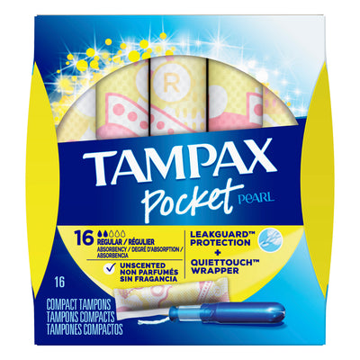 TAMPAX POCKET PEARL REGULAR [16 S]