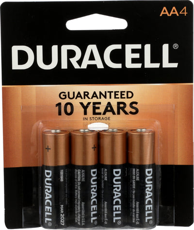 DURACELL COPPERTOP AA [4 PACK]