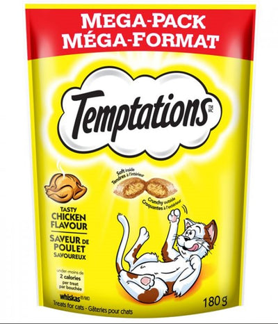 WHISKAS TEMPTATIONS CHICKEN [180 G]