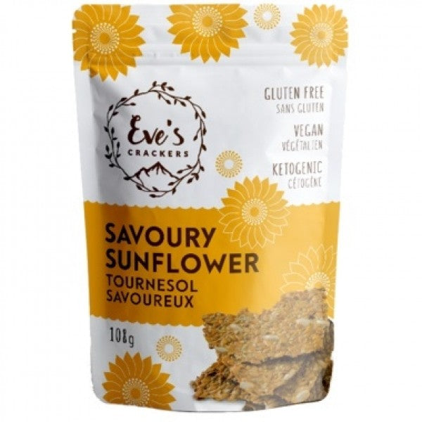 EVES SUNFLOWER GF CRACKERS [100 G]