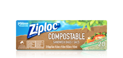 ZIPLOC COMPOSTABLE SANDWICH [20 pcs]