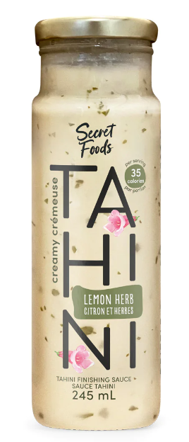 SECRET FOODS TAHINI LEMON HRB [245 ML]
