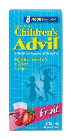 ADVIL CHILDREN'S Fruit, 100 ml