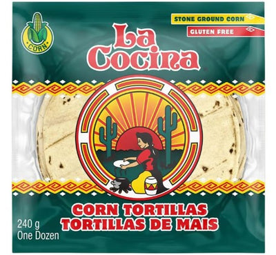 LA COCINA CORN TORTILLAS [240 g]