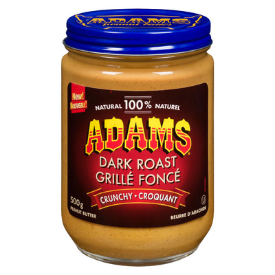 ADAMS DARK ROAST PB CRUNCHY [500 G]