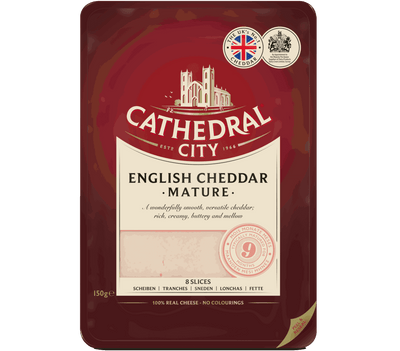 CATHEDRAL MATURE CHED SLICES [150 G]