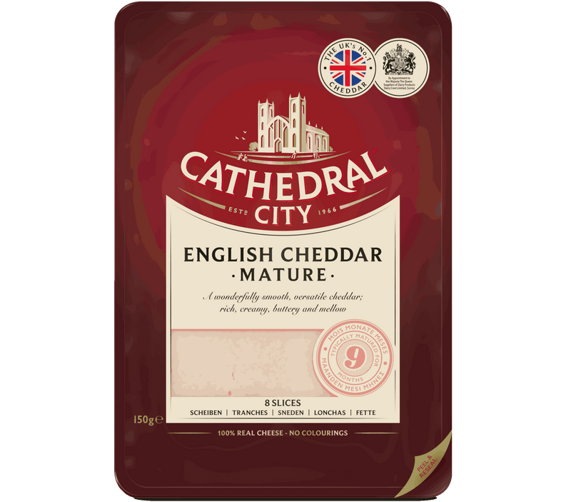 CATHEDRAL MATURE CHED SLICES [150 G]