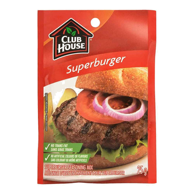 CLUB HOUSE SUPERBURGER [25 G]