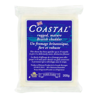 COASTAL BRITISH CHEDDAR CHEESE [200 G]