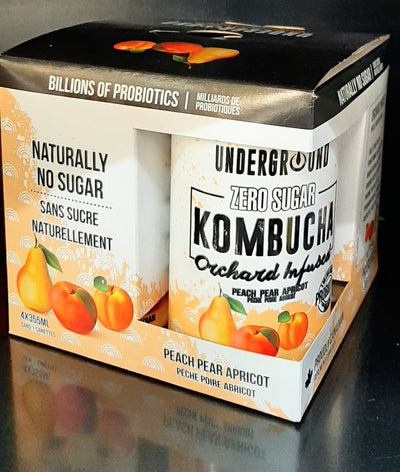 UG ORCHARD INFUSED KOMBUCHA [4 ea]