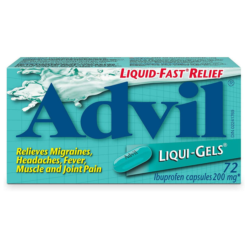 ADVIL IBUPROFEN LIQUIGELS [72 S]